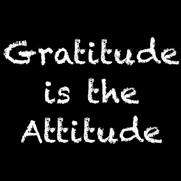Gratitude is the Attitude - Quote Thumbnail